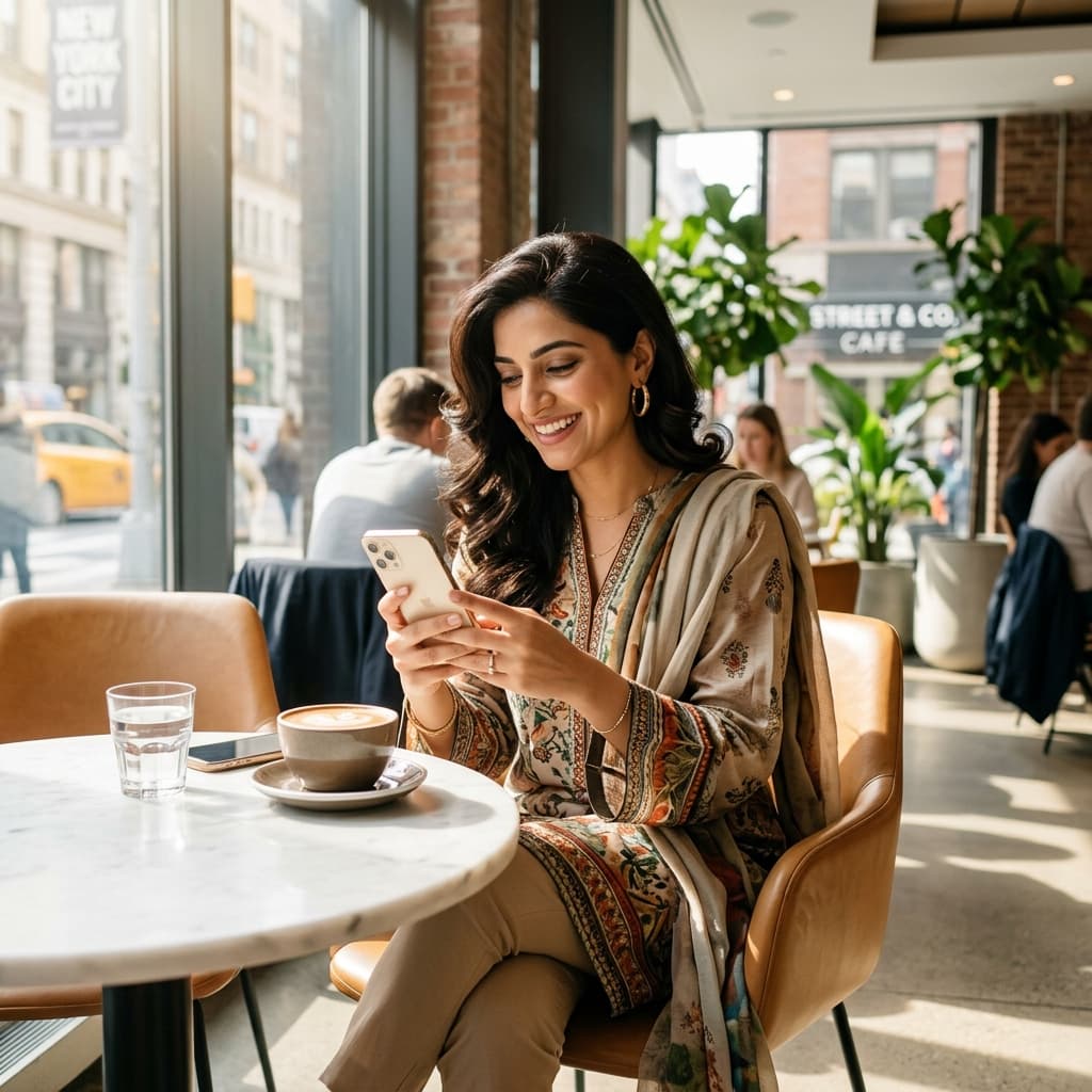 Expat Investor at Cafe
